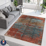 22271 - Indian Hand-knotted/Hand-weaved Rug/Carpet Authentic/Classic/Contemporary/Modern/Size: 9'8" x 8'1"