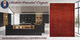 22282 -Royal Khal Mohammad Hand-Knotted/Handmade Afghan Rug/Carpet Traditional Authentic/Size: 12'2" x 7'8"