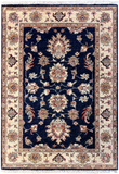 22297 - Chobi Ziegler Hand-Knotted/Handmade Afghan Rug/Carpet Traditional/Authentic/ Size: 3'11" x 2'8"/ 120cm x 81cm