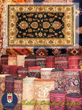 22297 - Chobi Ziegler Hand-Knotted/Handmade Afghan Rug/Carpet Traditional/Authentic/Size: 3'11" x 2'8"