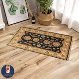 22298 - Chobi Ziegler Hand-Knotted/Handmade Afghan Rug/Carpet / Traditional/Authentic/Size: 4'2" x 2'7"