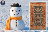 22300 - Chobi Ziegler Hand-Knotted/Handmade Afghan Rug/Carpet Modern Authentic/Size: 4'0" x 2'8"