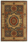 22328 - Chobi Ziegler Hand-Knotted/Handmade Afghan Rug/Carpet Traditional/Authentic/Size: 5'9" x 4'1"