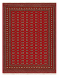27916-Bokhara Hand-Knotted/Handmade Pakistani Rug/Carpet Tribal/Nomadic Authentic/ Size: 12'1" x 9'2"/368cm ×279cm