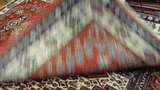 22464 -Royal Kazak Hand-Knotted/Handmade Afghan Tribal/Nomadic Authentic/Size: 4'7" x 3'4"