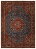 22587 - Meymeh Hand-Knotted/Handmade Persian Rug/Carpet Traditional/Authentic/Size: 14'7" x 11'1"/ 445cm x 338cm