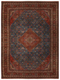 22587 - Meymeh Hand-Knotted/Handmade Persian Rug/Carpet Traditional/Authentic/Size: 14'7" x 11'1"