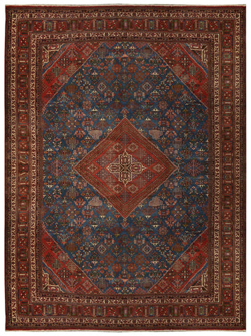 22587 - Meymeh Hand-Knotted/Handmade Persian Rug/Carpet Traditional/Authentic/Size: 14'7" x 11'1"