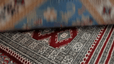 22631 - Kazak Hand-Knotted/Handmade Afghan Tribal/Nomadic Authentic/Size: 4'11" x 3'5"