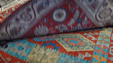 22681 - Kazak Hand-Knotted/Handmade Afghan Tribal/Nomadic Authentic/Size: 6'1' x 4'0"