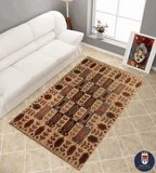 22729 - Kazak Hand-Knotted/Handmade Afghan Tribal/Nomadic Authentic/Size: 7'3" x 4'11"