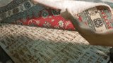 22746 - Kazak Afghan Hand-knotted Contemporary/Nomadic/Tribal Carpet/Rug/Size: 6'6" x 5'1"