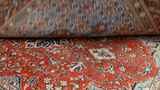 22893 - Moud Hand-Knotted/Handmade Persian Rug/Carpet Traditional Authentic/Size: 4'7" x 3'3"