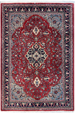 22907-Sarough Hand-Knotted/Handmade Persian Rug/Carpet Traditional Authentic/ Size: 4'11"x 3'3"/ 150cm x 99cm