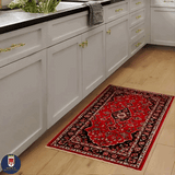 22924 - Kashan Handmade/Hand-Knotted Persian Rug/Traditional/Carpet Authentic/Size: 4'11" x 2'7"/ 150cm x 79cm