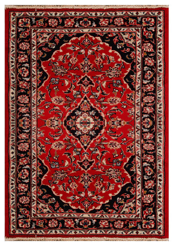 22924 - Kashan Handmade/Hand-Knotted Persian Rug/Traditional/Carpet Authentic/Size: 4'11" x 2'7"