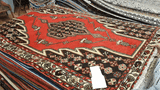22969 - Hamadan Hand-Knotted/Handmade Persian Rug/Carpet Traditional Authentic/Size: 6'1" x 4'0"