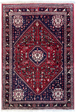 23017 - Abadeh Hand-Knotted/Handmade Persian Rug/Tribal/Nomadic/Carpet Authentic/Size: 4'11' x 3'3"