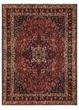 23028 - Bakhtiar Hand-Knotted/Handmade Persian Rug/Carpet Traditional Authentic/ Size :12'7" x 8'11"