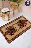 23065- Abadeh Hand-Knotted/Handmade Persian Rug/Tribal/Nomadic/Carpet Authentic/Size: 3'10" x 1'10"/ 117cm x 56cm
