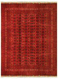 23089 -Royal Khal Mohammad / Hand-Knotted/ Handmade / Afghan Rug/ Traditional/ Carpet/ Nomadic Authentic/ Size: 11'5" x 8'2"