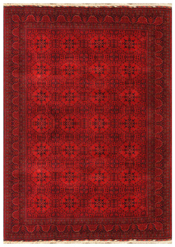 23340-Royal Khal Mohammad Hand-Knotted/Handmade Afghan Rug/Carpet/Traditional/Authentic/Size: 10'0" x 6'6"