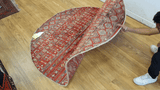 23800 - Chobi Ziegler Afghan Hand-Knotted Contemporary/Traditional /Size: 5'9" x 5'9"