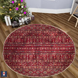 23800 - Chobi Ziegler Afghan Hand-Knotted Contemporary/Traditional /Size: 5'9" x 5'9"