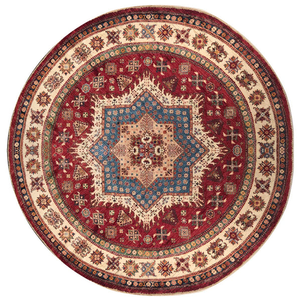 23811 - Royal Chobi Ziegler Afghan Hand-Knotted Contemporary/Traditional /Size: 8'2" x 8'2"