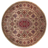 23817- Kazak Afghan Hand-knotted Contemporary/Nomadic/Tribal Carpet/Rug/ Size: 8'1" x 8'0"