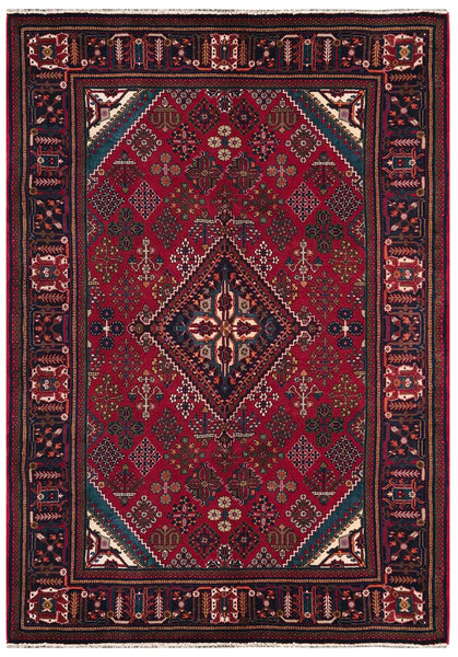 23826 - Meymeh Hand-Knotted/Handmade Persian Rug/Carpet /Traditional/ Authentic/ Size: 6'10" x 4'9"