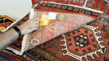 23853-Ghashgai Hand-Knotted/Handmade Persian Rug/Carpet/ Tribal/ Nomadic/Authentic/ Size: 2'1" x 2'2"