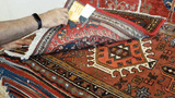 23877-Ghashgai Hand-Knotted/Handmade Persian Rug/Carpet/ Tribal/ Nomadic/Authentic/ Size: 2'2" x 2'1"