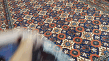 23890-Kashan Hand-Knotted/Handmade Persian Rug/Carpet Traditional/Authentic/Size: 10'4" x 6'9"