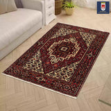 23898-Bidjar Handmade/Hand-Knotted Persian Rug/Traditional/Carpet Authentic / Size : 4'9" x 3'5"