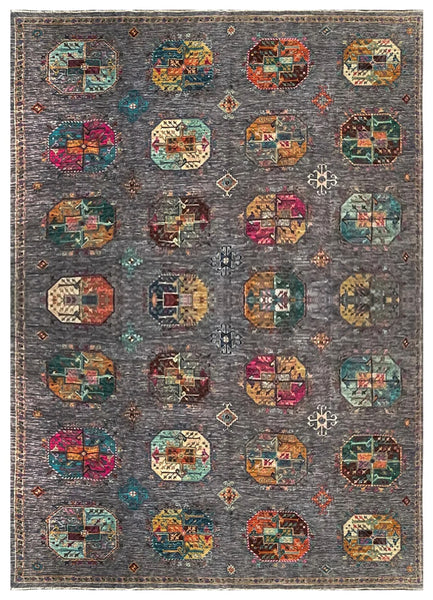 23900 - Royal Chobi Ziegler /Afghan / Hand-Knotted / Contemporary / Traditional / Size: 11'5" x 8'3"