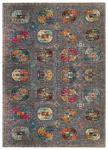 23900 - Royal Chobi Ziegler /Afghan / Hand-Knotted / Contemporary / Traditional / Size: 11'5" x 8'3"
