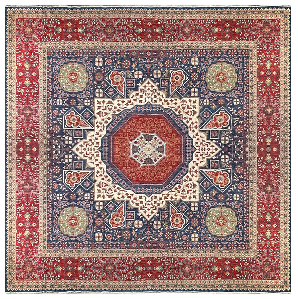 23916 - Royal Chobi Ziegler Afghan Hand-Knotted Contemporary/Traditional /Size: 9'9" x 9'10"