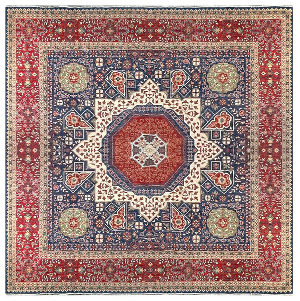 23916 - Royal Chobi Ziegler Afghan Hand-Knotted Contemporary/Traditional /Size: 9'9" x 9'10"