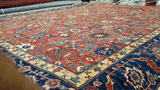 23934 - Royal Chobi Ziegler /Afghan / Hand-Knotted /Contemporary / Traditional/ Size: 11'6" x 9'0"