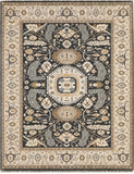 25722- Royal Heriz Hand-Knotted/Handmade Indian Rug/Carpet Traditional/Authentic/Size 10'2" x 7'6"/310cm x 229cm