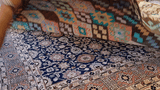 24000 - Kelim Hand-Woven/Flat Weaved Afghan Kelim/Carpet Modren/Nomadic Authentic/Size: 11'3" x 7'11"