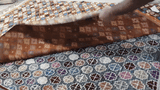 24089- Chobi Ziegler Afghan Hand-Knotted Contemporary/Traditional/Size: 7'9" x 5'8"