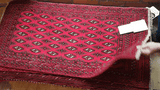 24166-Turkmen Hand-Knotted/Handmade Persian Rug/Carpet Traditional/Authentic/ Size: 4'0" x 2'0"