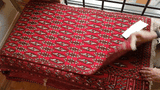 24183-Turkmen Hand-Knotted/Handmade Persian Rug/Carpet Traditional/Authentic / Size: 4'2" x 1'10"