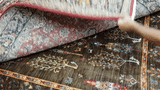 24267- Isfahan Persian Hand-Knotted Authentic/Traditional Carpet/Rug/ Size: 8'5'' x 5'0''