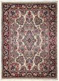 24272 - Sarough Handmade/Hand-Knotted Persian Rug/Traditional Carpet Authentic/Size: 5'1" x 3'5"