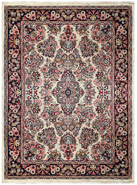 24272 - Sarough Handmade/Hand-Knotted Persian Rug/Traditional Carpet Authentic/Size: 5'1" x 3'5"