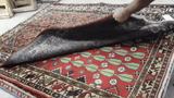 24307-Hamadan Hand-Knotted/Handmade Persian Rug/Carpet Tribal Authentic/ Size: 6'9" x 4'9"