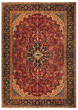 24326 - Sarough Handmade/Hand-Knotted Persian Rug/Traditional/Carpet Authentic/Size: 6'11" x 4'3"
